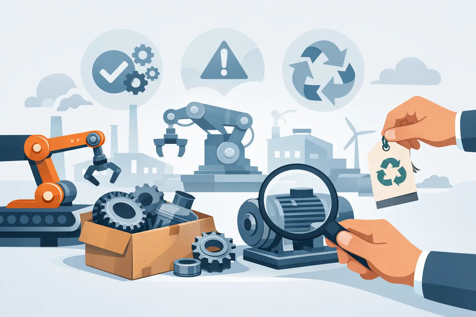 Was bei Gebrauchtteilen in der Industrie beachten?