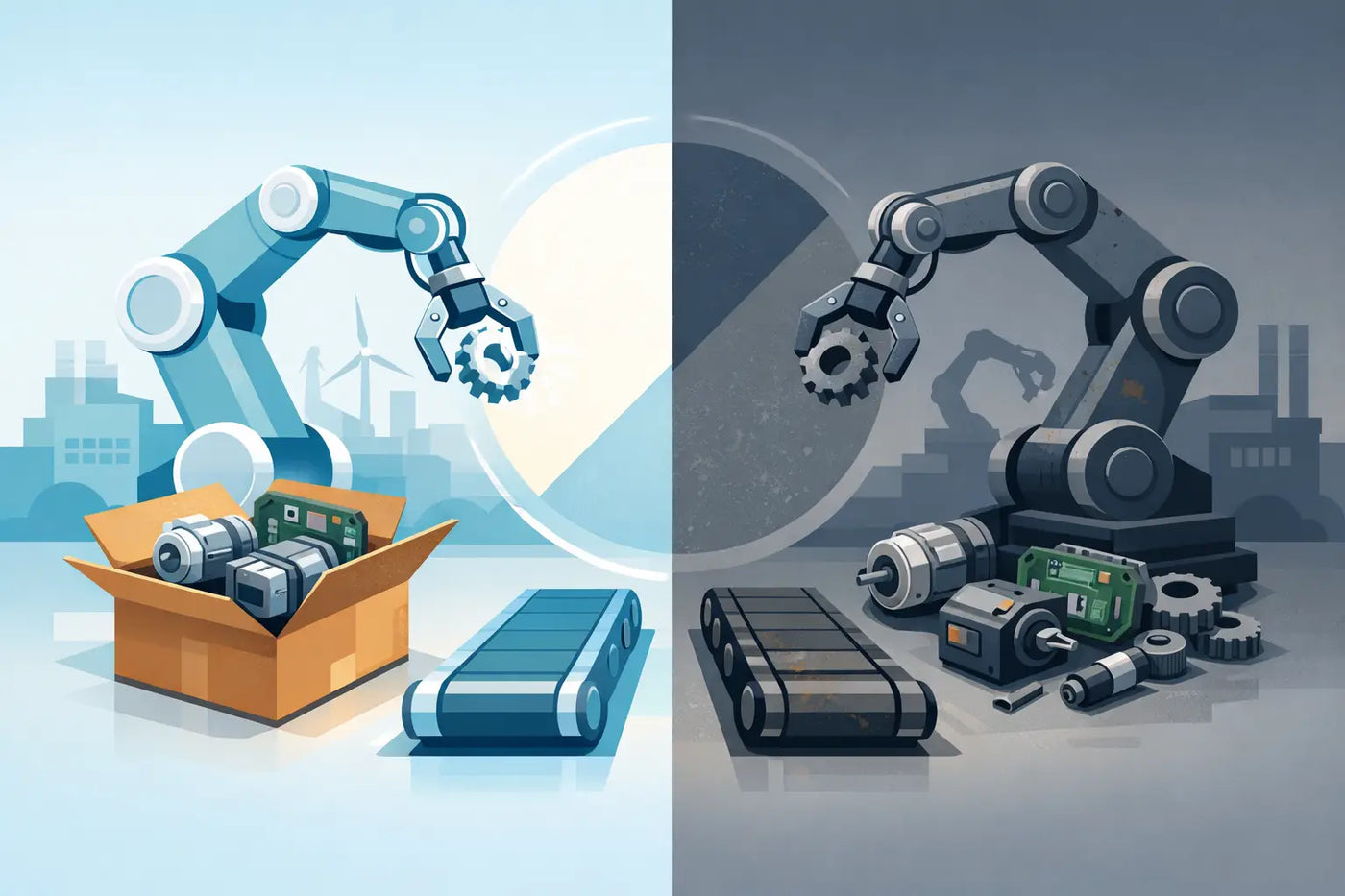 Neuteil oder Gebrauchtteil für Ihre Automation?