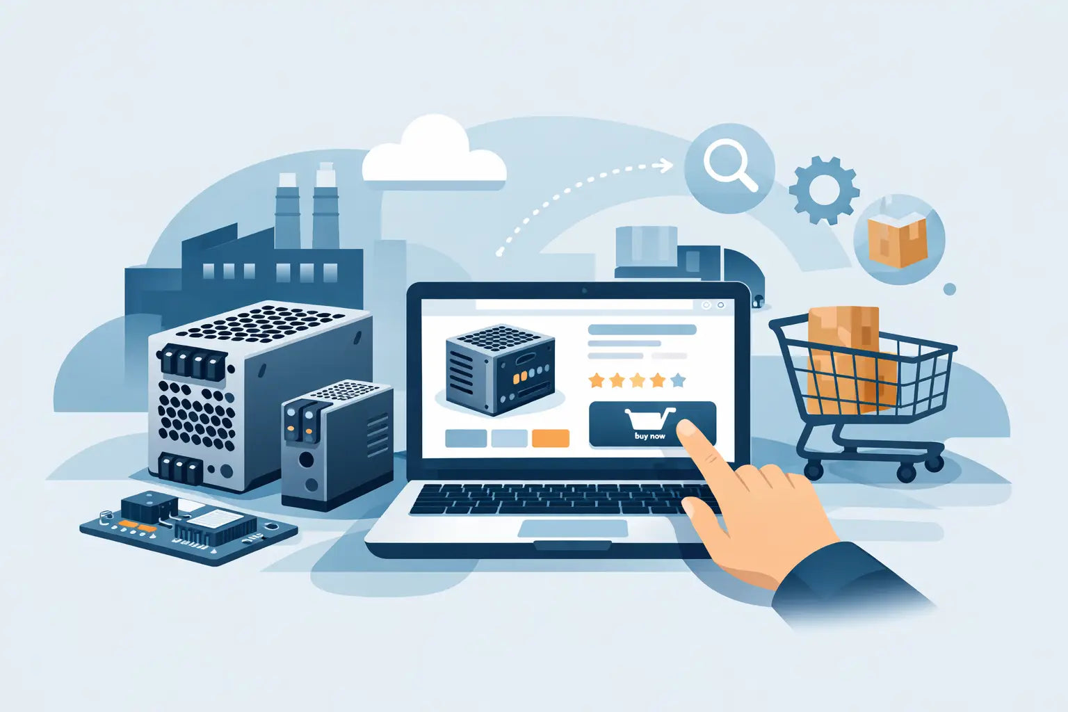 Industrienetzteil online kaufen - worauf es ankommt