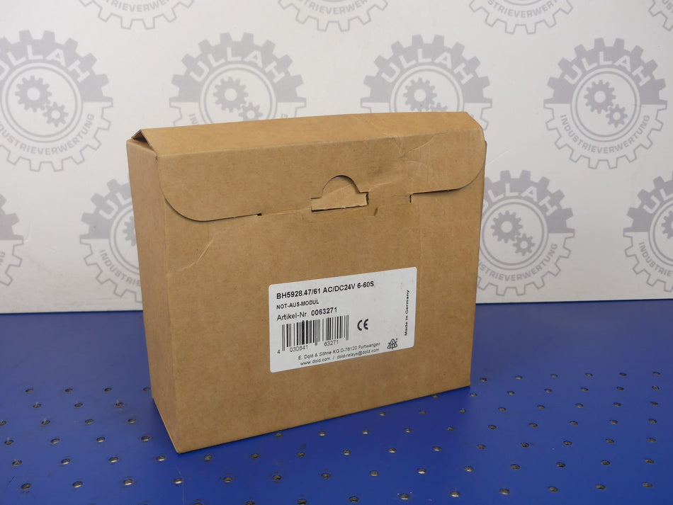 E.DOLD & SOHNE BH5928.47/61 AC/DC24V NEU