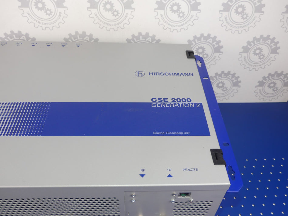 HIRSCHMANN CSE 2000 GENERATION 2 MIT KARTE TV CHANNEL PROCESSING UNIT