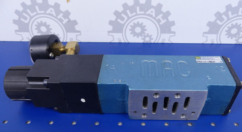 MAC PRA1A-HBDA Wegeventil mit Manometer