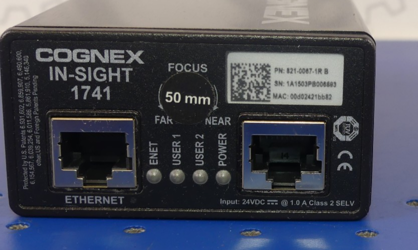 COGNEX 821-0067-1R B IN-SIGHT 1741
