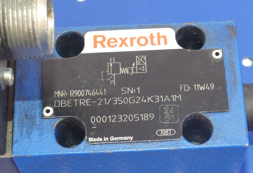 REXROTH DBETRE-21/350G24K31A1M REGLER STD 0138-10/DBETRE-