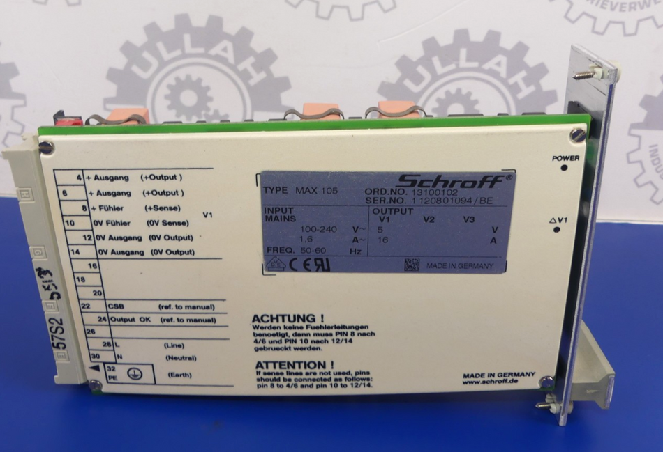 SCHROFF MAX 105