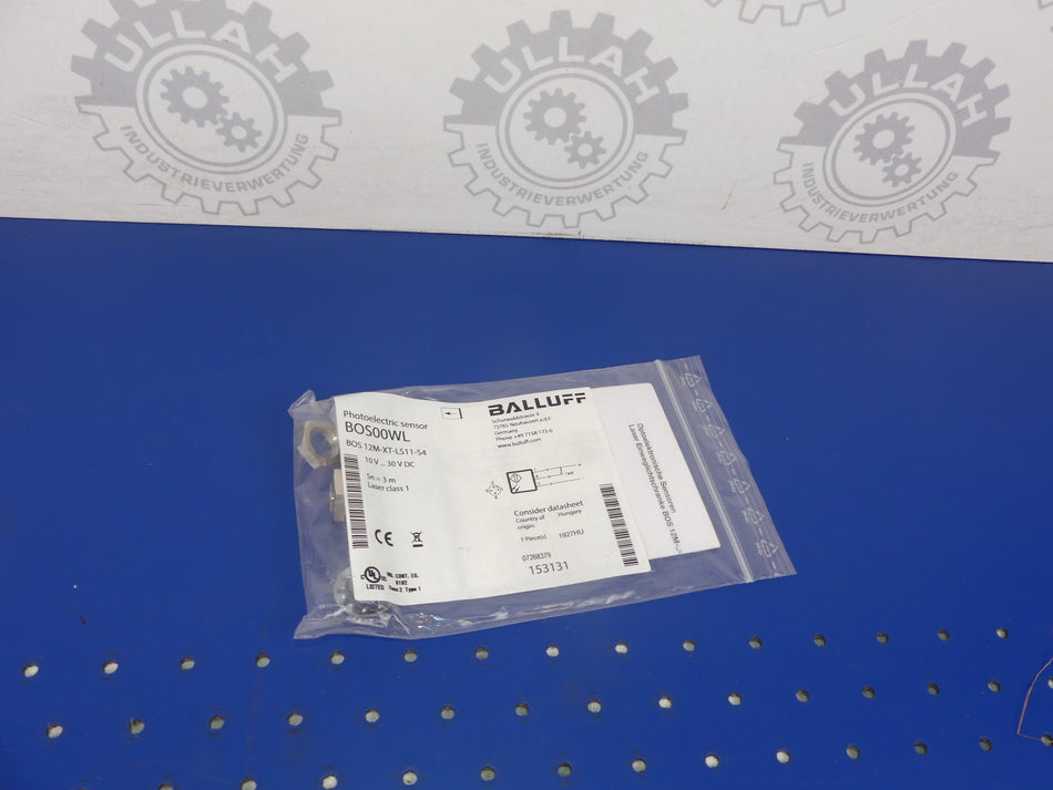 BALLUFF BOS00WL BOS 12M-XT-LS11-S4 NEU