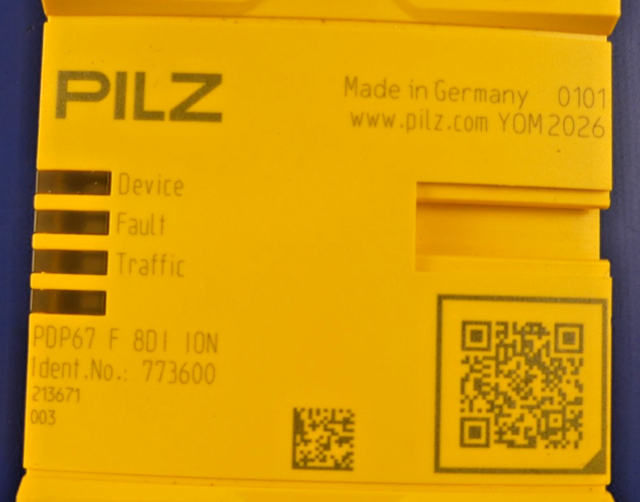 PILZ PDP67 F 8DI ION 773600