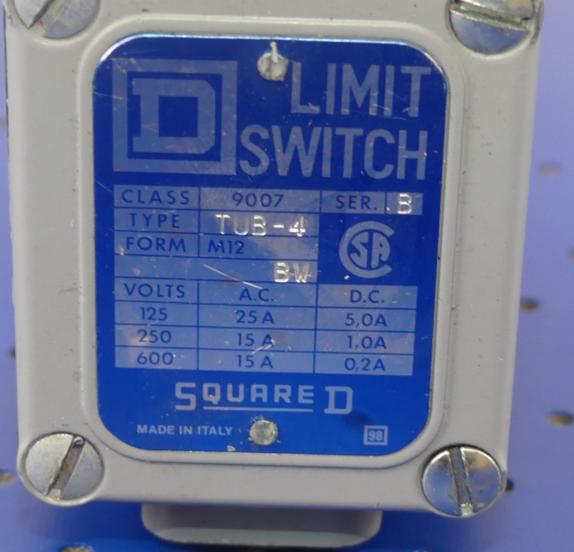 LIMIT SWITCH TUB-4 NEU