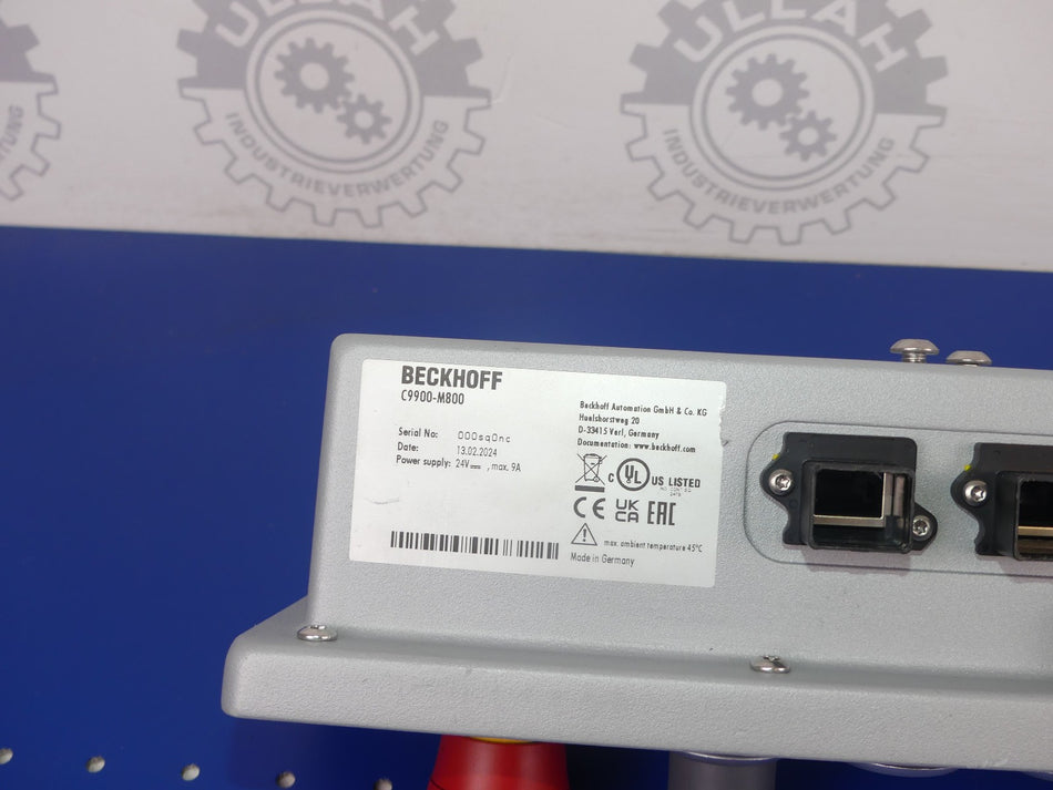 BECKHOFF C9900-M800