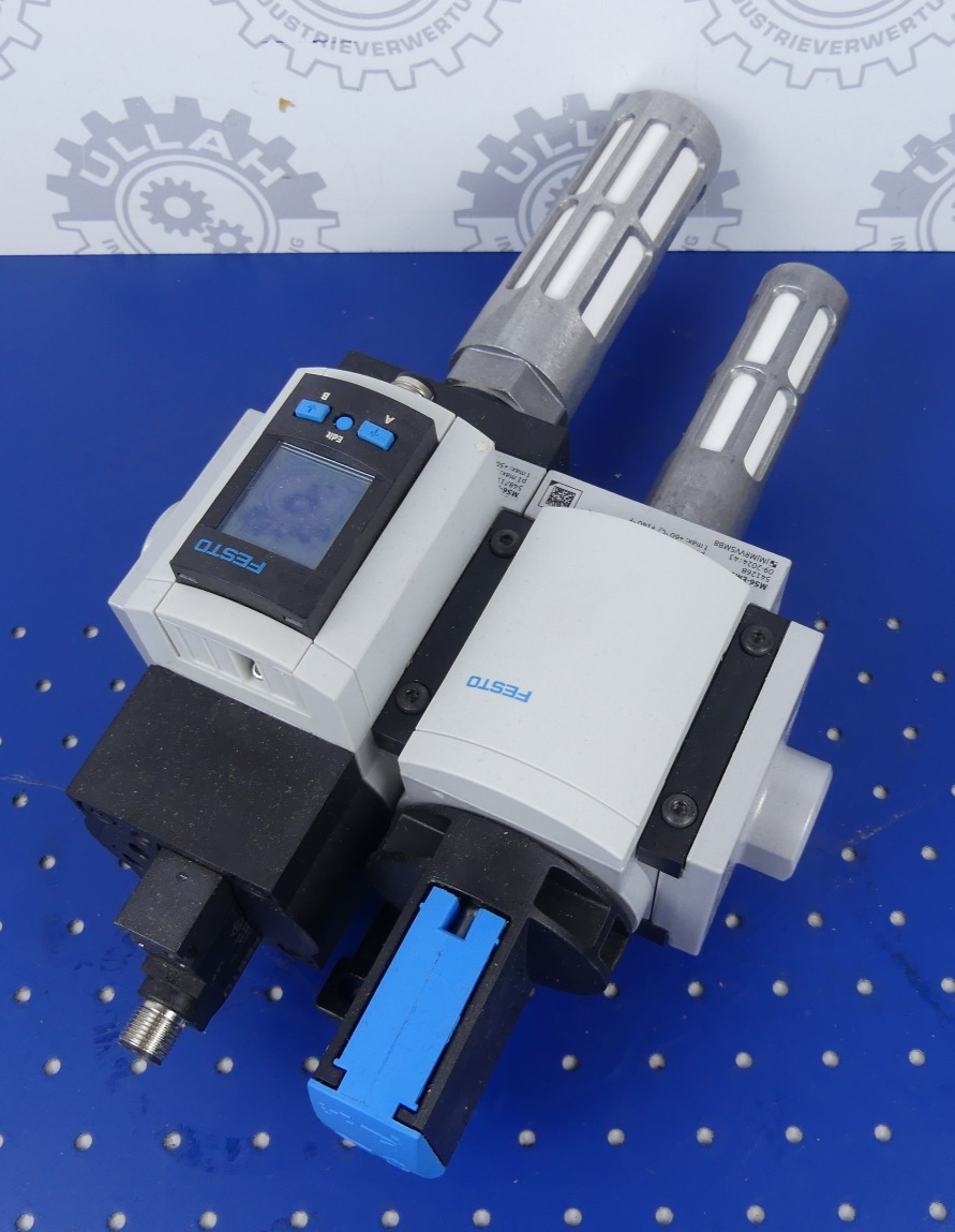 FESTO MS6-EM1-1/2-S  541268 + MS6-SV-14/2C-10V24E-S-AD11 548713