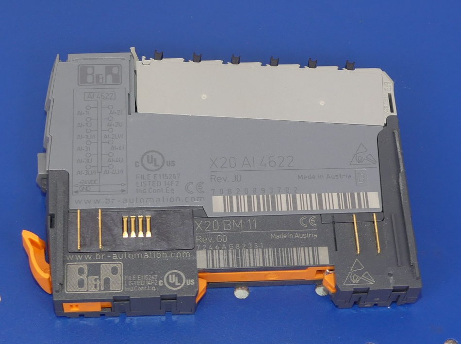 B&R X20 AI4622 + X20 BM11 NEU