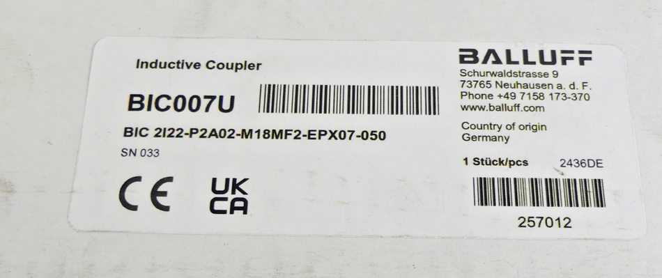 BALLUFF BIC007U