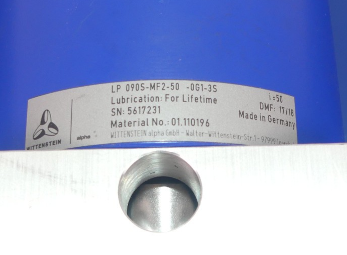 WITTENSTEIN ALPHA LP 090S-MF2-50-0G1-3S i=50