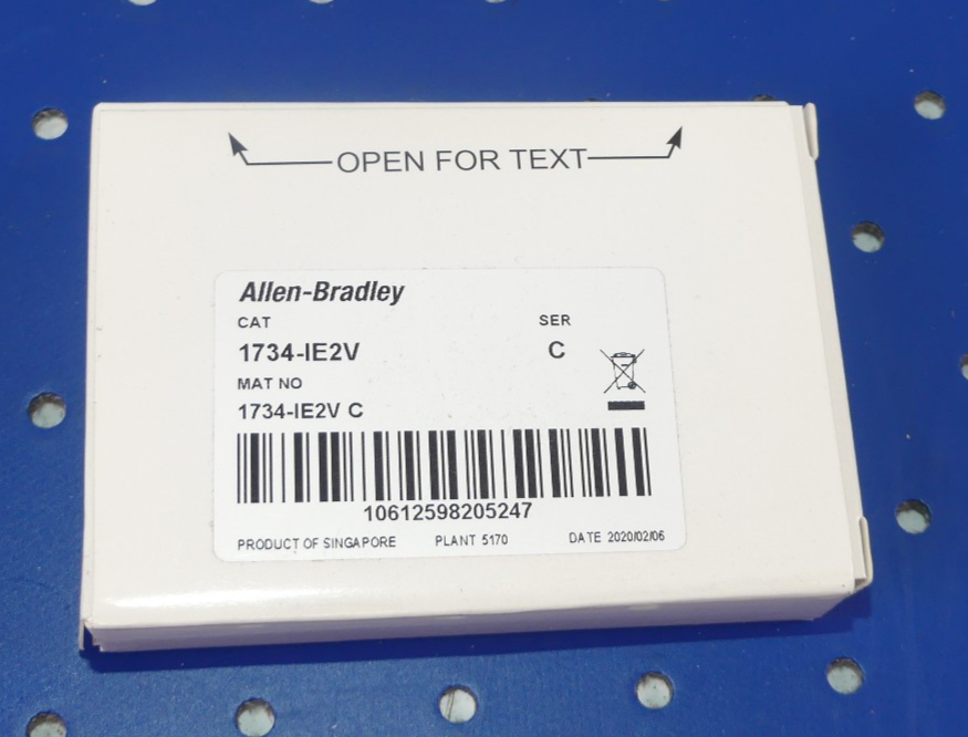 ALLEN BRADLEY CAT 1734-IE2V NEU