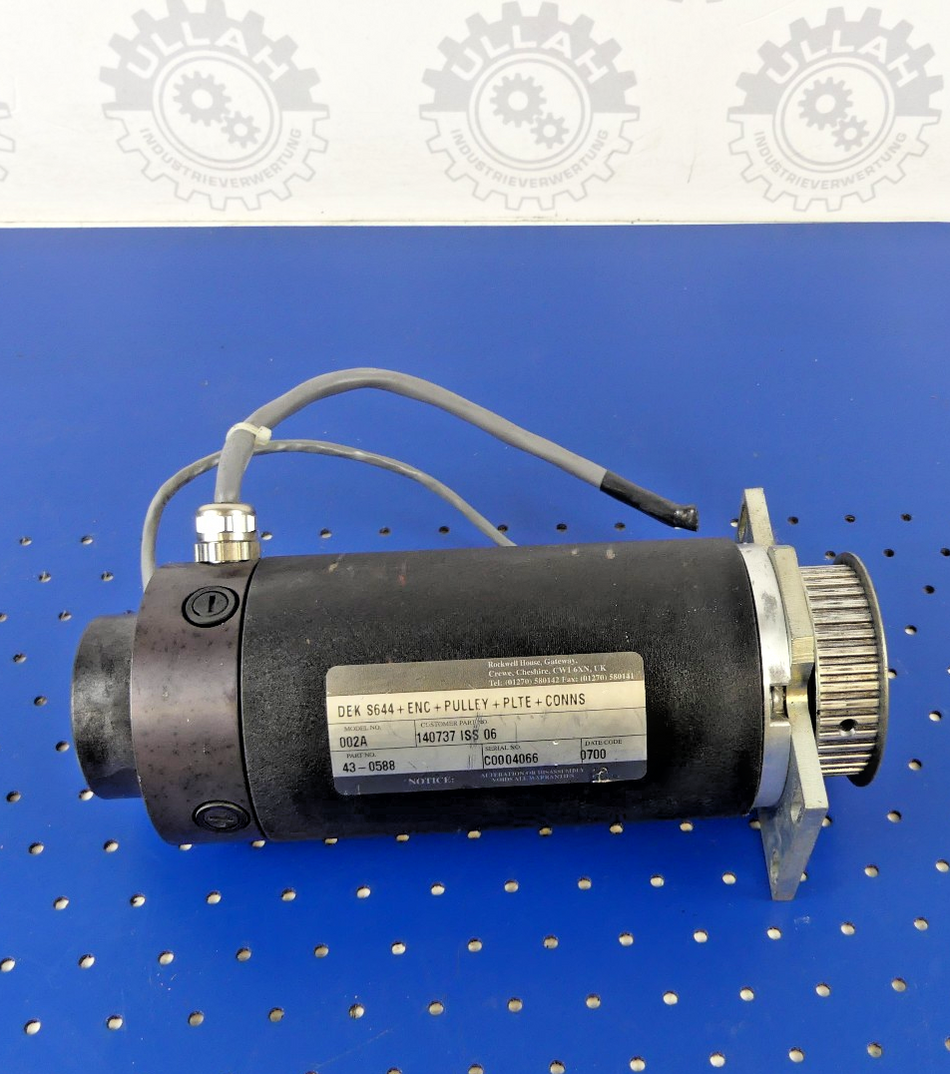 Rockwell Automation DEK S644+ENC+PULLEY+PLTE+CONNS