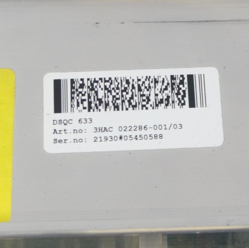 ABB DSQC 633 3HAC 022286-001/03