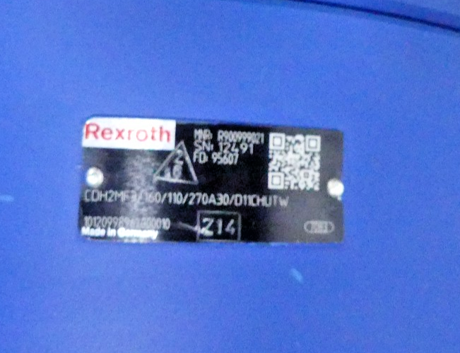 Rexroth CDH2MF3/160/110/270A30/011CHUTW