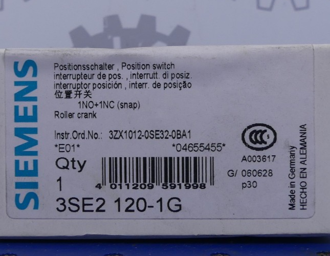 Siemens 3SE2 120-1G Positionsschalter