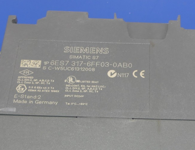 SIEMENS 6ES7 317-6FF03-0AB0