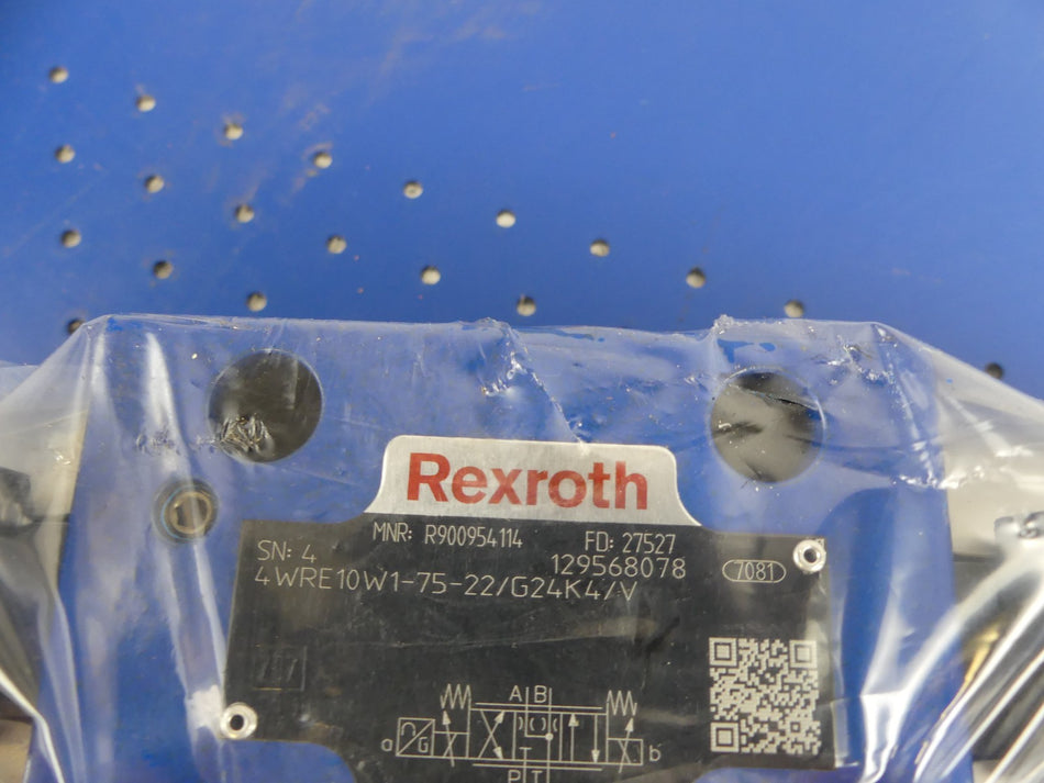 Rexroth 4WRE 10 W1-75-22/G24K4/V R900954114 NEU
