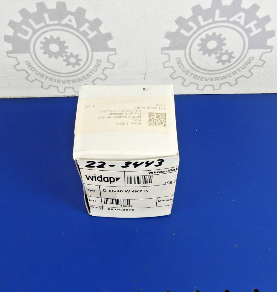 WIDAP D 55/40W 4K7 K