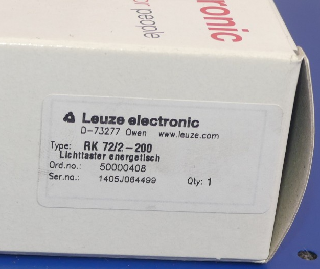 LEUZE RK72/2-200