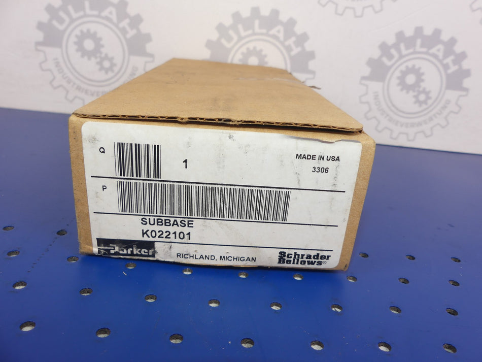 Parker Subbase K022101 Neu