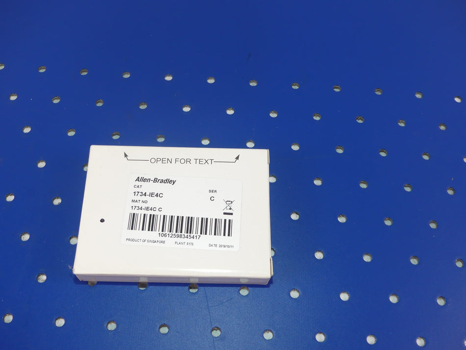 ALLEN BRADLEY CAT 1734-IE4C NEU