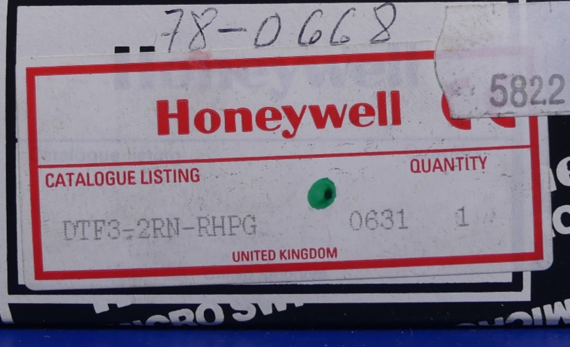Honeywell DTF3-2RN-RHPG