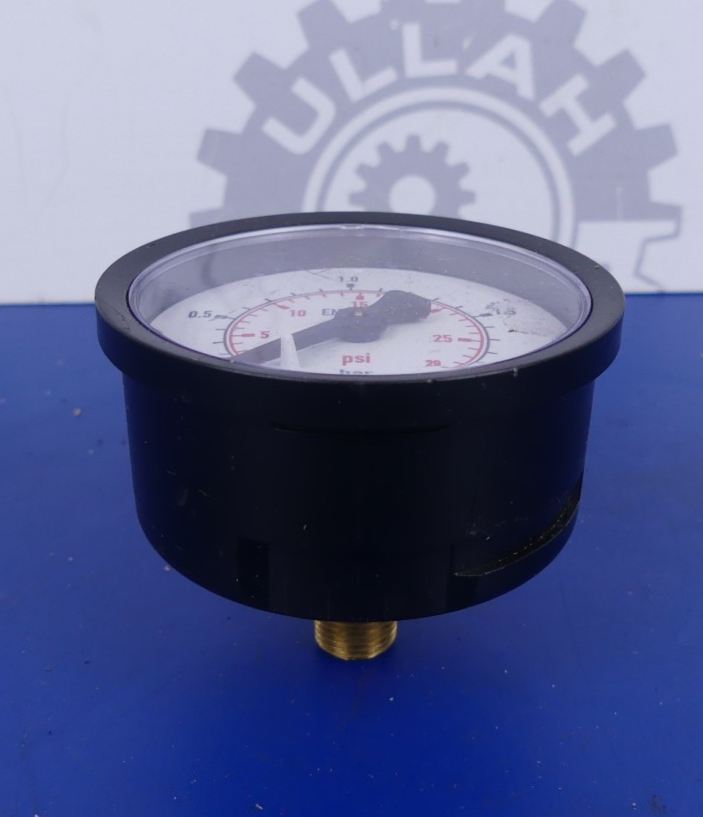 WIKA D50 0-2bar 1/8" CL.2.5  Kunststoffgehäuse Waagerecht Manometer