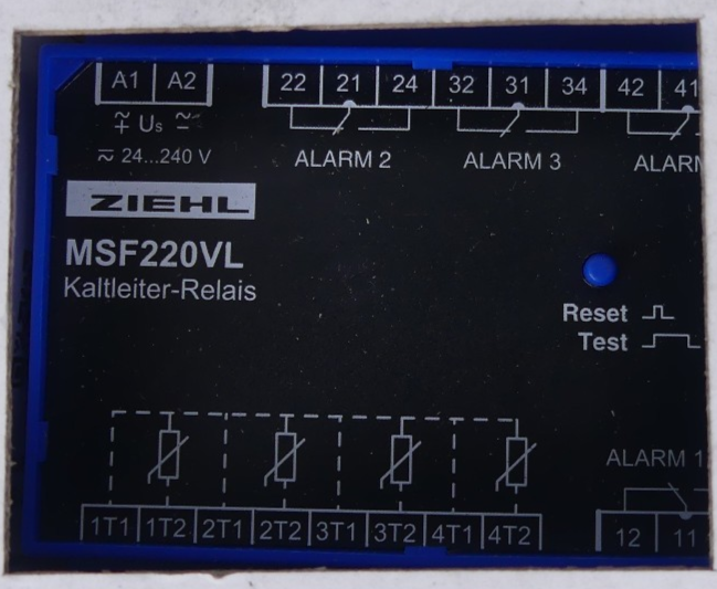 Ziehl MSF220V1 Kalteiter Relais
