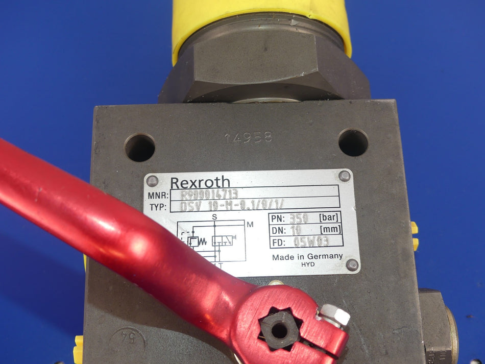 Rexroth DSV 10-M-0.1/0/ MNR R900014713 Neu