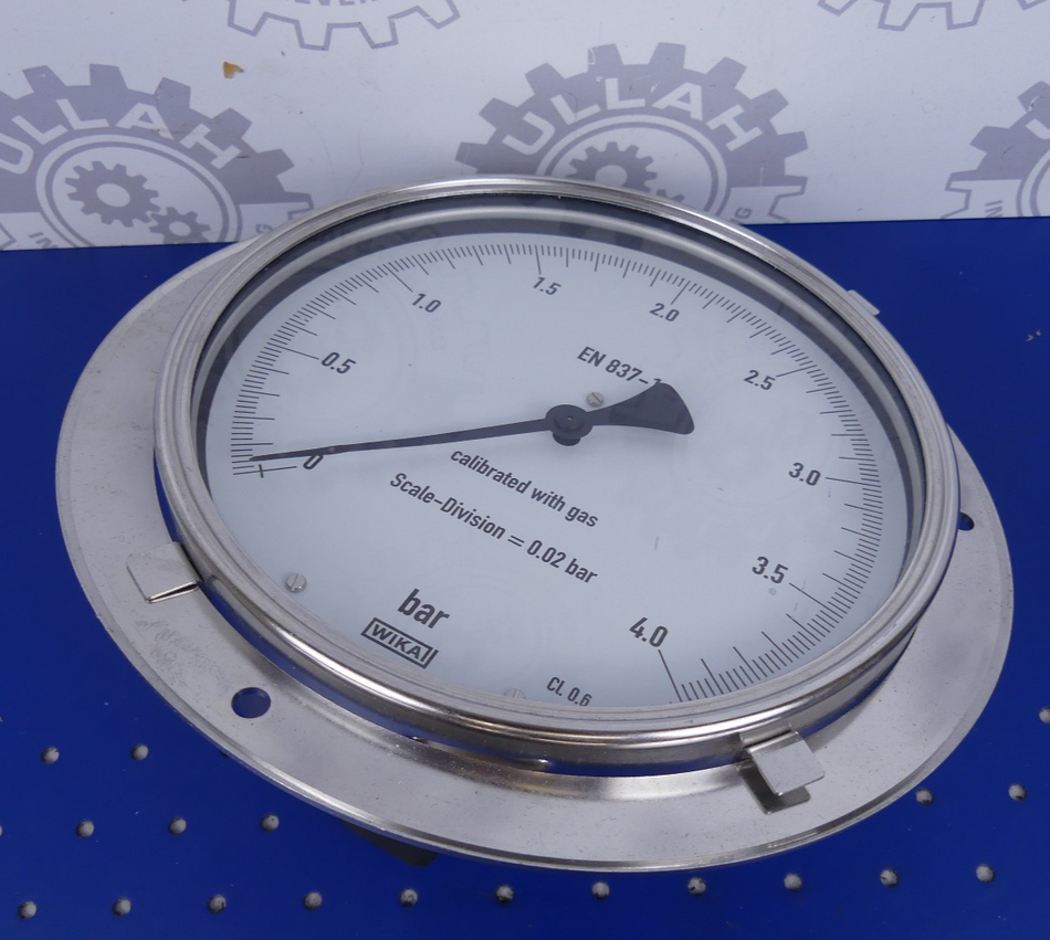 WIKA  D160 0-4bar G1/2B axial  Manometer