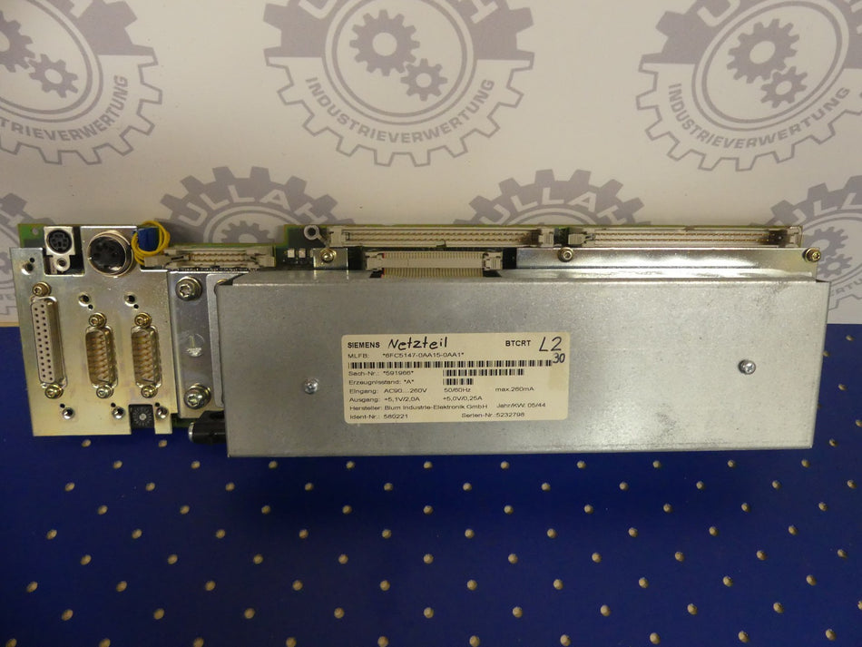 Siemens Sinumerik Interface 6FC5147-0AA15-0AA1, 6FC5103-0AE01-0AA1