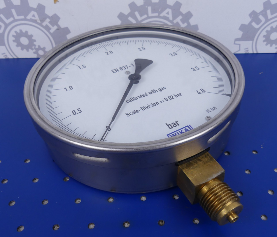 WIKA  D160 0-4bar G1/2B radial  Manometer