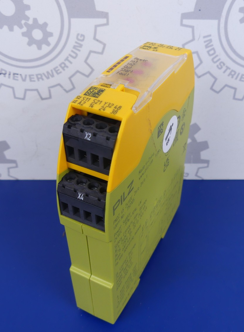 Pilz PNOZ s5 24VDC 2n/0 2n/0  t  750105