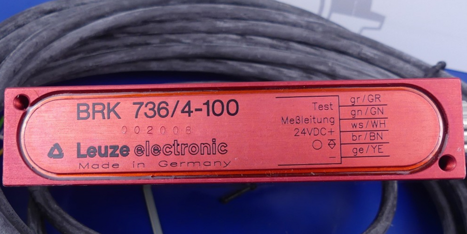 Leuze electronic BRK 736/4-100 Lichttaster + Kabel