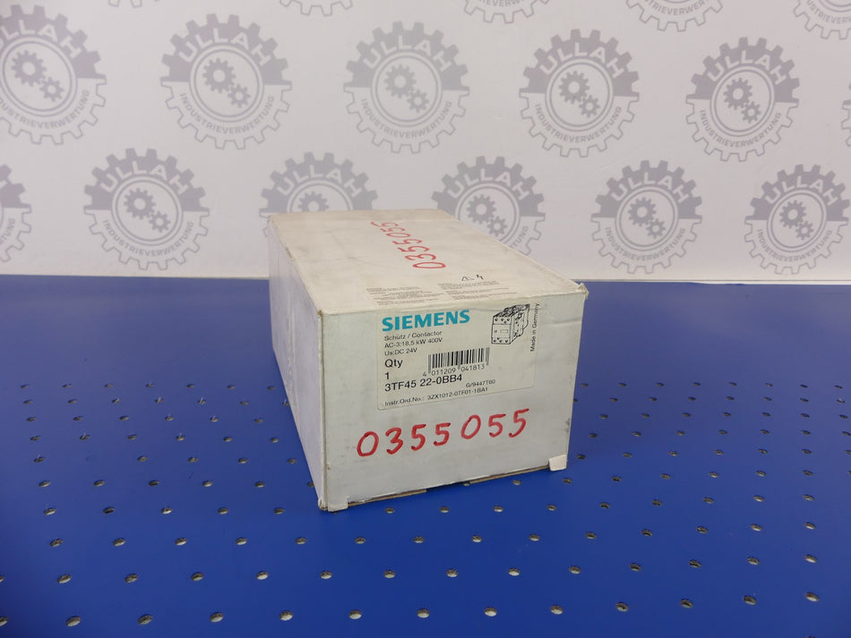 SIEMENS 3TF45-22-0BB4 NEU