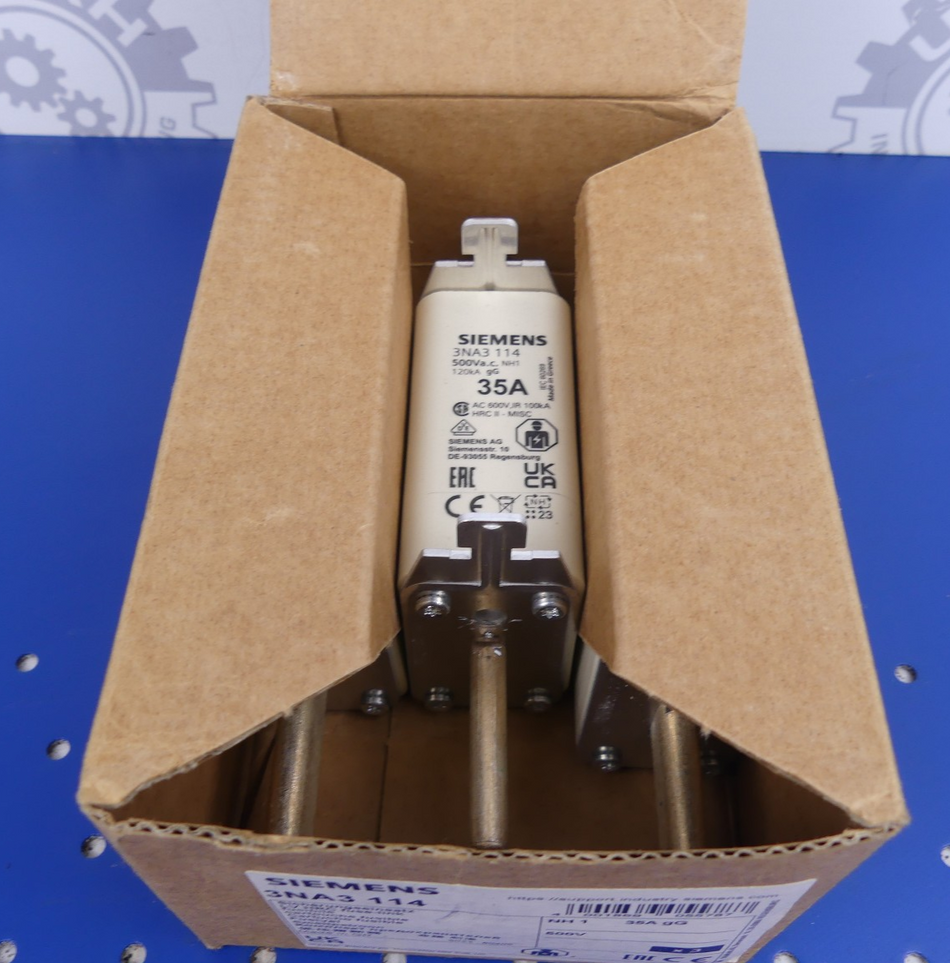 Siemens 3NA3 114 3x Sicherungseinsatz