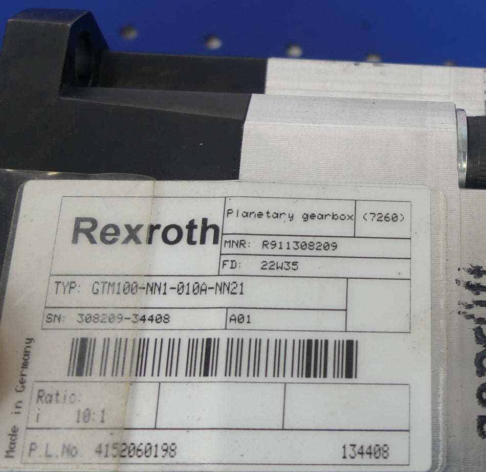 REXROTH GTM100-NN1-010A-NN21