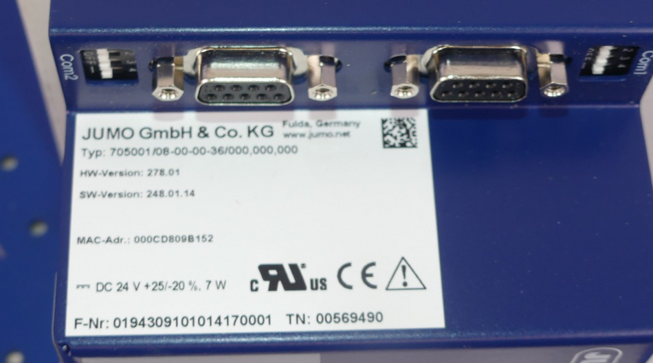 JUMO 705001/08-00-00-36/000,000,000 NEU