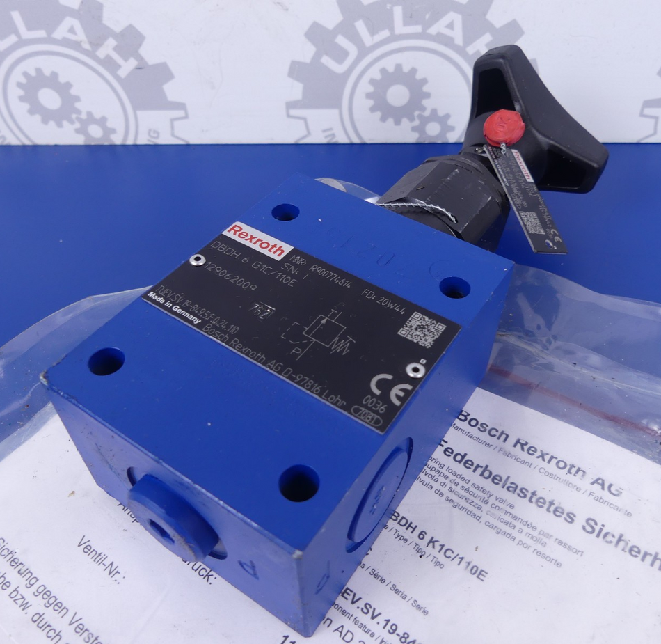 Rexroth DBDH 6 G1C/110E R900774614 Sicherheitsventil