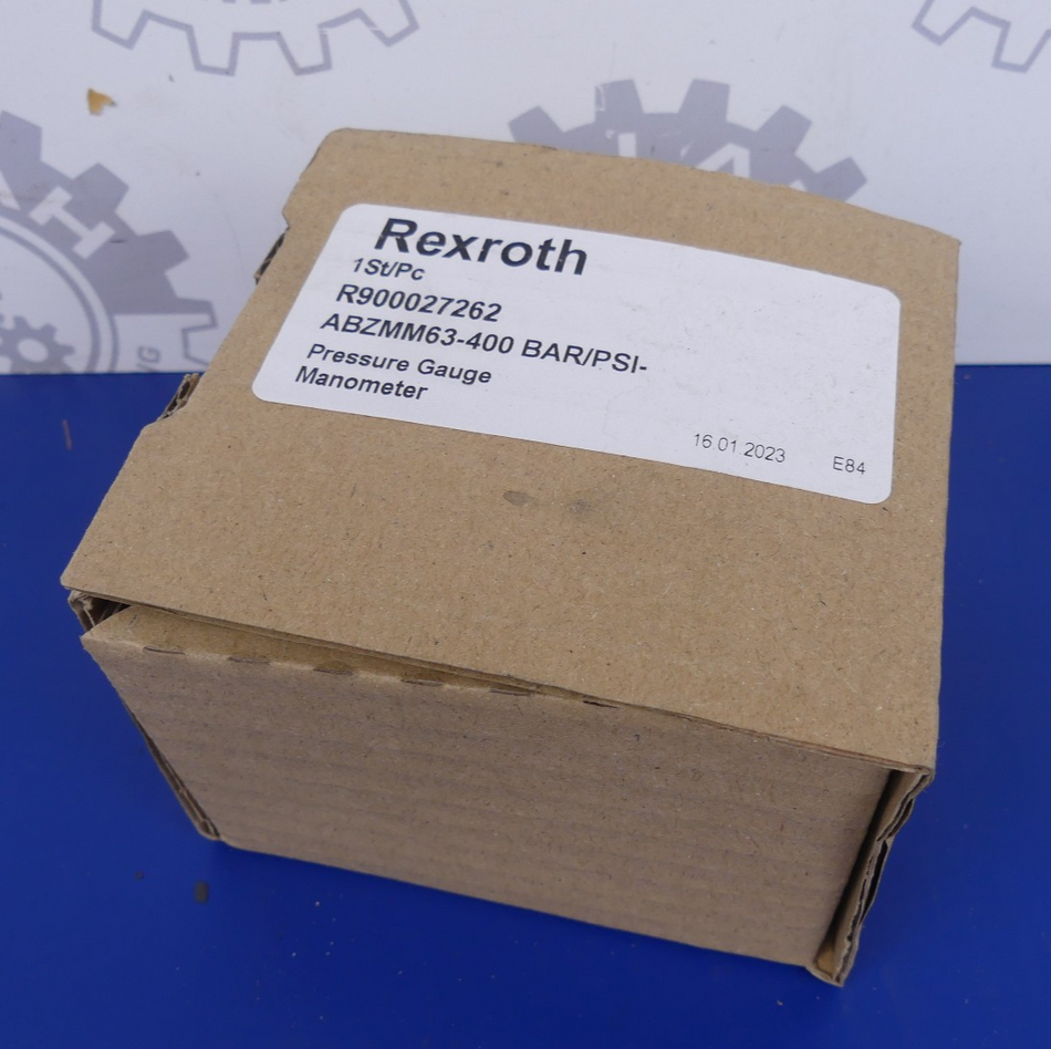 Rexroth ABZMM63-400bar R900027262 Manometer