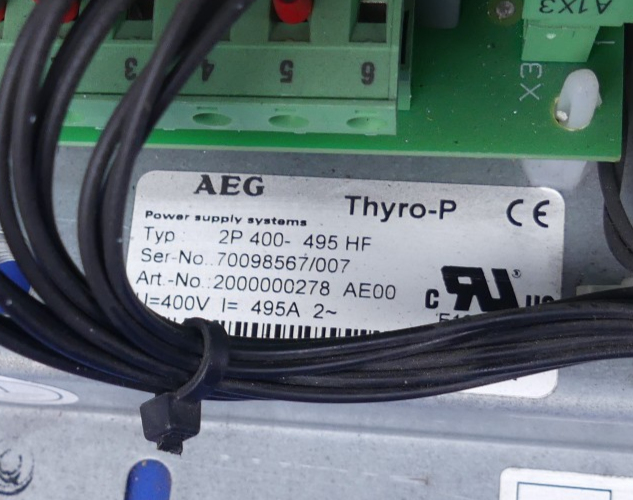 AEG Thyro-P 2P400-495HF 2000000278 AE00