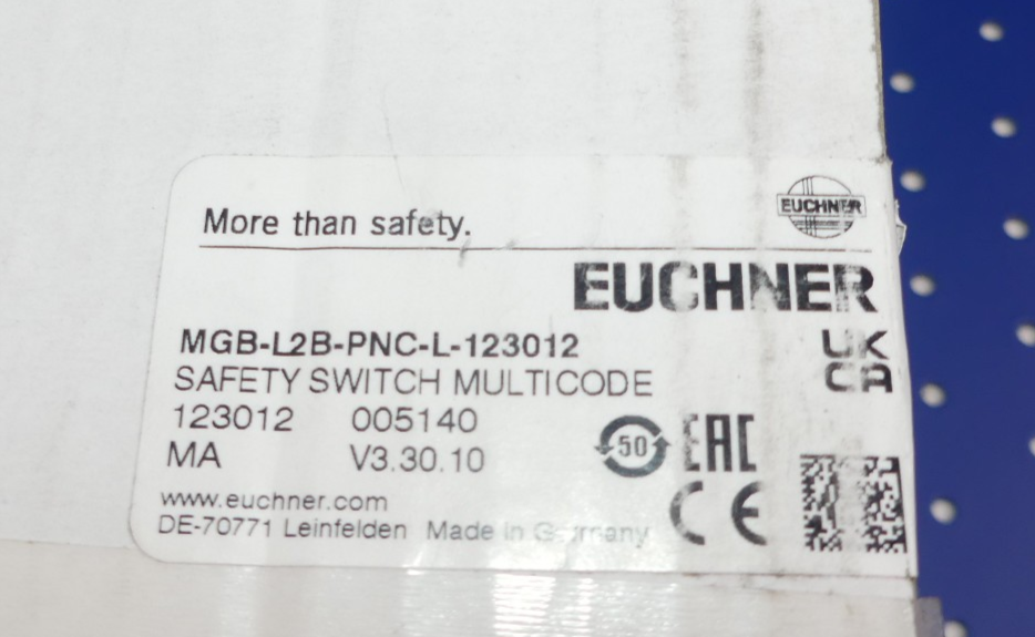 EUCHNER MGB-L2B-PNC-L-123012 NEU