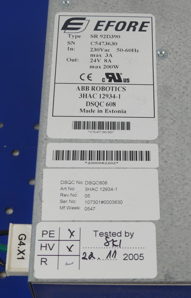 ABB DSQC608 3HAC 12934-1