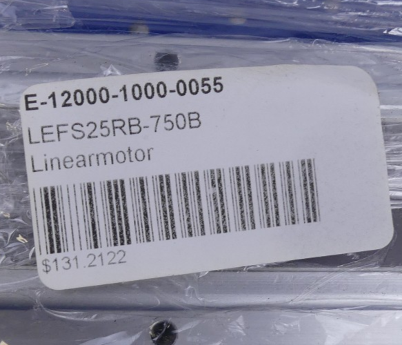 SMC LEFS25RB-750B Linearmotor