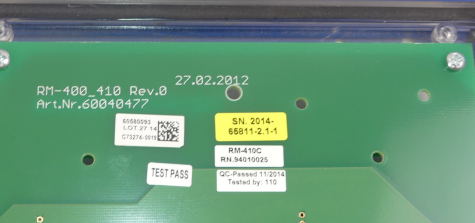 KELLER RM-400_410 AKTOR SENSOR BUS-SYSTEM