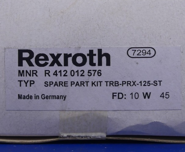 Rexroth R412 012 576 TRB-PRX-125-ST Ersatzteile Set