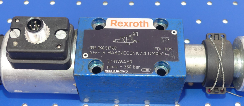 REXROTH 4WE 6 HA62/EG24K72LQM0G24 + ENDSCHALTER GIV50-11